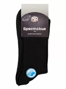 Комплект из 3 пар мужских медицинских носков Брестские (БЧК) из 100% хлопка, 3-14С2221, микс 1