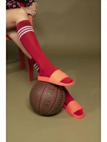 Гольфы unisex St. Friday Socks, 431-11, "Полосатая классика", КРАСНЫЕ