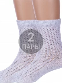 Комплект из 2 пар детских носков Conte kids, 2-20С-204СП, рис. 903, СВЕТЛО-СЕРЫЕ