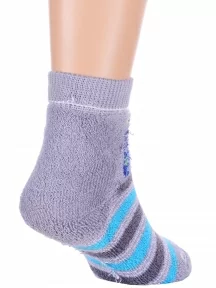 Детские махровые носки Брестские (БЧК), 14С3060, рис. 4025, СЕРО-СИРЕНЕВЫЕ