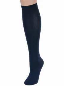 Женские гольфы RuSocks (Орудьевский трикотаж) ТЕМНО-СИНИЕ (Ж-160/1)