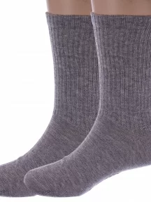 Комплект из 2 пар детских спортивных носков Conte kids, 2-20С-167СП, рис. 000, СЕРЫЕ