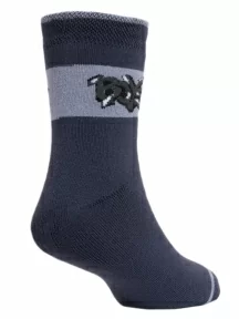 Детские махровые носки "Красная ветка", С-638, ТЕМНО-СЕРЫЕ