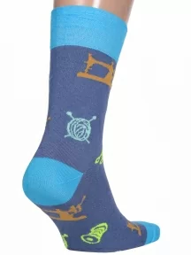 Мужские носки MSCLUB №5564, ВиМ-60Э, ДЖИНСОВЫЕ