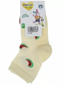 Детские носки "Борисоглебский трикотаж", 8С3000/2, ЖЕЛТЫЕ