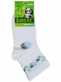 Детские бамбуковые носки LORENZline, Л59, БЕЛЫЕ