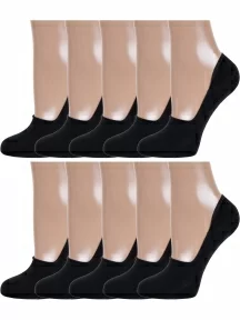 Комплект из 10 пар женских носков Conte, 10-16С-12СП, рис. 000, ЧЕРНЫЕ