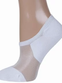Женские ультракороткие носки Conte, 18С-4СП, рис. 000, БЕЛЫЕ