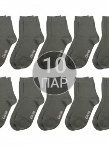Комплект из 10 пар детских носков Conte kids рис. 000, ХАКИ (10-5С-11СП)