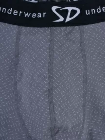 Мужские трусы-боксеры SD (by Salvador Dali), SD2053-3, СЕРЫЕ