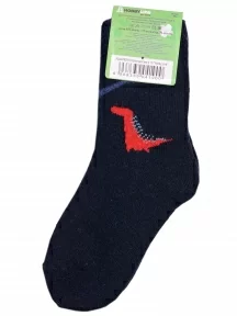 Детские теплые махровые носки Hobby Line, 7629-6, ТЕМНО-СИНИЕ