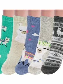 Комплект из 5 пар детских носков RuSocks (Орудьевский трикотаж), 5-Д3-13159, микс 1