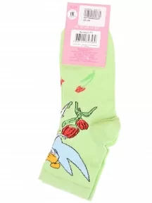 Детские носки LORENZline, П1, САЛАТОВЫЕ