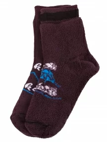 Детские махровые носки Альтаир, С67, КОРИЧНЕВЫЕ