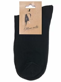 Мужские носки Альтаир, С45, ЧЕРНЫЕ с джинсовым