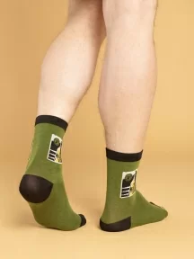 Мужские носки Oemen, PM464, рис. 464 ХАКИ