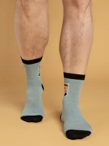 Мужские носки Oemen, PM458, рис. 458 МЯТНЫЕ