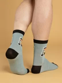 Мужские носки Oemen, PM458, рис. 458 МЯТНЫЕ