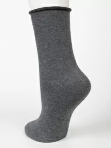 Женские носки с медицинской резинкой Oemen, FD-5, СВЕТЛО-СЕРЫЕ