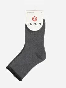 Женские носки с медицинской резинкой Oemen, FD-5, СВЕТЛО-СЕРЫЕ