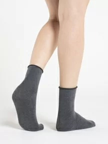 Женские носки с медицинской резинкой Oemen, FD-5, ТЕМНО-СЕРЫЕ