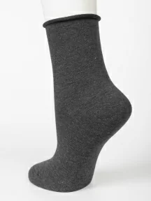 Женские носки с медицинской резинкой Oemen, FD-5, ТЕМНО-СЕРЫЕ