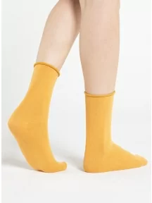 Женские носки с медицинской резинкой Oemen, FD-5, ГОРЧИЧНЫЕ