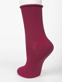 Женские носки с медицинской резинкой Oemen, FD-5, БОРДОВЫЕ