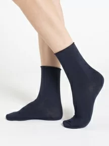Женские носки с медицинской резинкой Oemen, FD-5, ТЕМНО-СИНИЕ