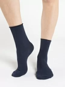 Женские носки с медицинской резинкой Oemen, FD-5, ТЕМНО-СИНИЕ
