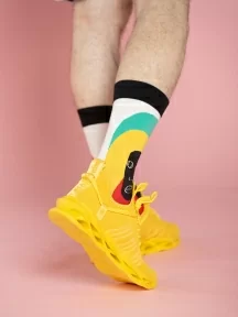 Унисекс носки Oemen, PW712, рис. 712 "Абстракция"