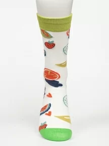 Унисекс носки Oemen, PM398, рис. 398 "Фрукты"