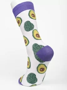 Унисекс носки Oemen, PW711, рис. 711 "Авокадо"