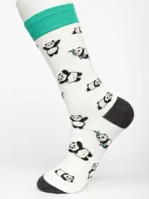 Унисекс носки Oemen, PM411, рис. 411 "Панды"