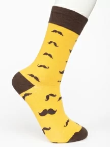 Унисекс носки Oemen, PM407, рис. 407 "Усы"