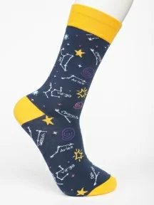 Унисекс носки Oemen, PM391, рис. 391 "Созвездия"