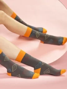 Унисекс носки Oemen, PM410, рис. 410 "Кассеты из 90-х"