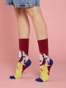 Унисекс носки Oemen, PM405, рис. 405 "Лев Толстой"