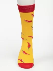 Унисекс носки Oemen, PM396, рис. 396 "Перчики чили"