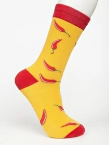 Унисекс носки Oemen, PM396, рис. 396 "Перчики чили"