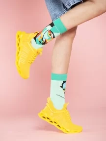 Унисекс носки Oemen, PM408, рис. 408 "Сальвадор Дали"