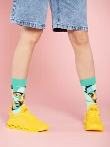 Унисекс носки Oemen, PM408, рис. 408 "Сальвадор Дали"