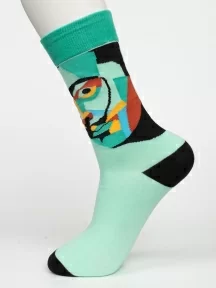 Унисекс носки Oemen, PM408, рис. 408 "Сальвадор Дали"