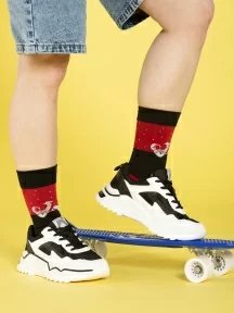 Унисекс носки Oemen, PM409, рис. 409 "Космонавт на орбите"