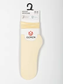 Женские эластичные носки Oemen, 1805, ЖЕЛТЫЕ