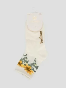 Женские спортивные носки Oemen, PW591, РИС. 591 МОЛОЧНЫЕ