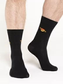 Мужские носки Oemen, PM479, ЧЕРНЫЕ (планета)