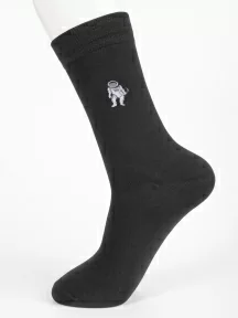 Мужские носки Oemen, PM479, ЧЕРНЫЕ (космонавт)