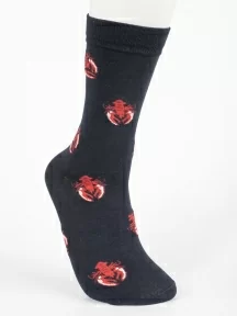 Мужские носки Oemen, PM415, рис. 415 ЧЕРНЫЕ