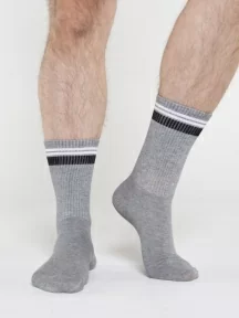 Мужские спортивные носки Oemen, PM485, СЕРЫЕ